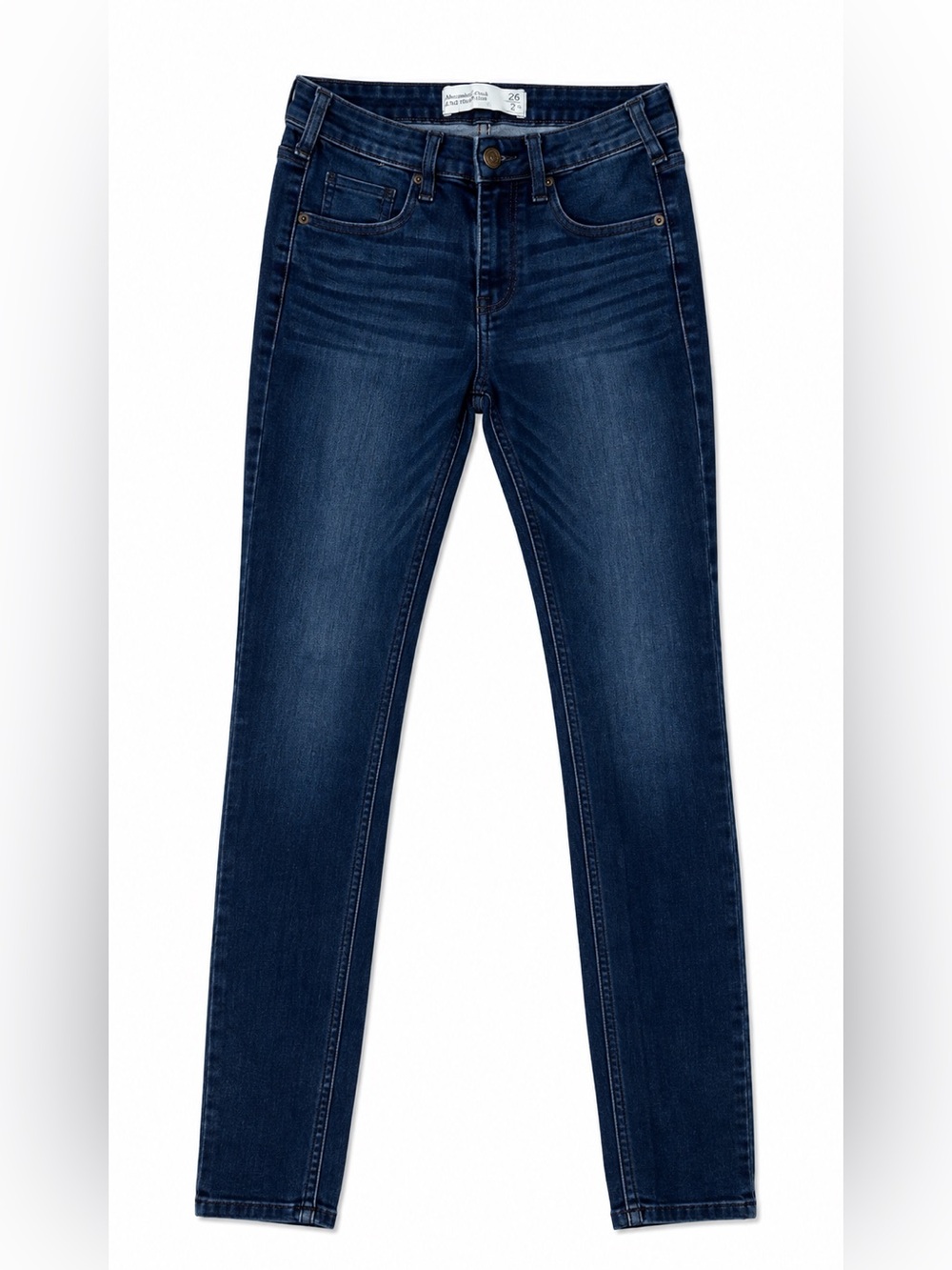 Abercrombie & Fitch Women's Dark Blue Skinny Jeggings Size 26/2